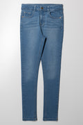 Skinny Denim Jean Mid Wash