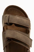 Double Band Sandals Brown (4)