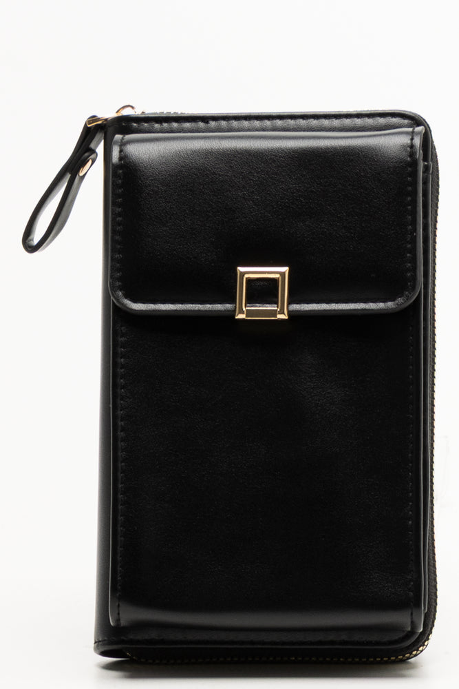 Multi Pocket Cellphone Bag Black