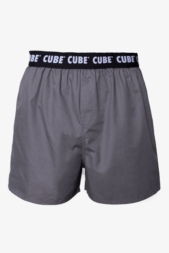 3 Pack Boxers Black, Charcoal & Grey