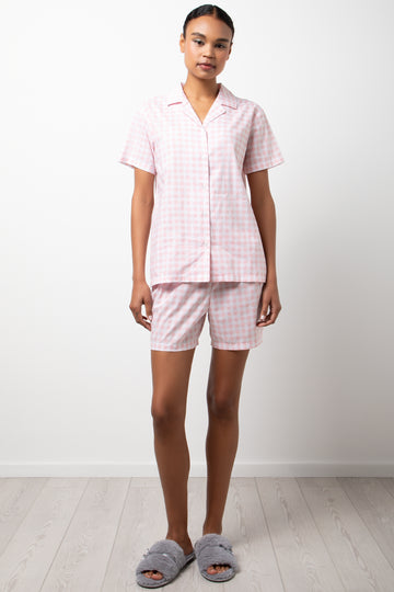 Check Pyjamas Pink