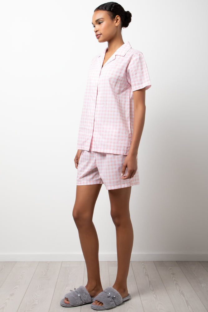 Check Pyjamas Pink (1)