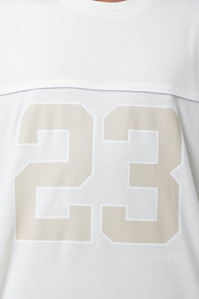 23 Short Sleeve T-Shirt White (3)