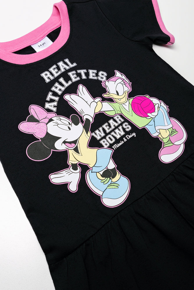 Minnie Mouse Sporty Dress Black (1)