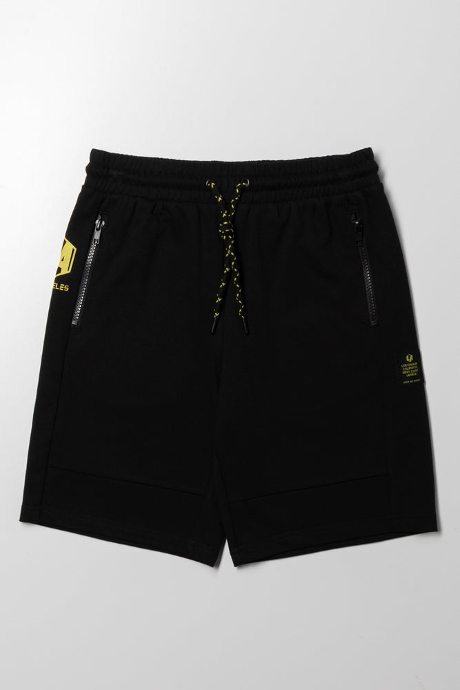 Fleece Shorts Black