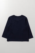 Long Sleeve T-Shirt Navy (2)