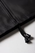 Unisex Rain Jacket Black Primary (1)
