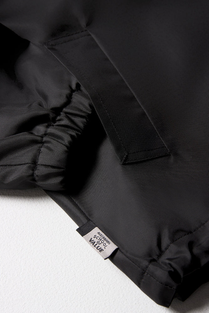Unisex Rain Jacket Black Primary (2)