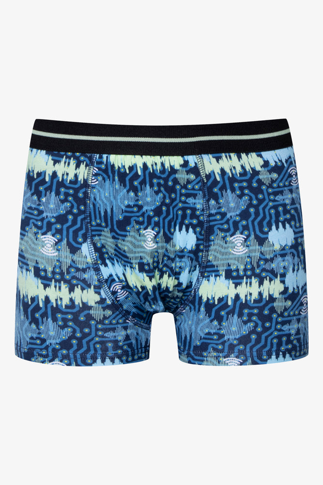 3 Pack Knit Boxer Blue (1)