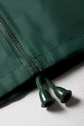 Unisex Rain Jacket Bottle Green Secondary (1)