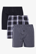 3 Pack Boxers Black