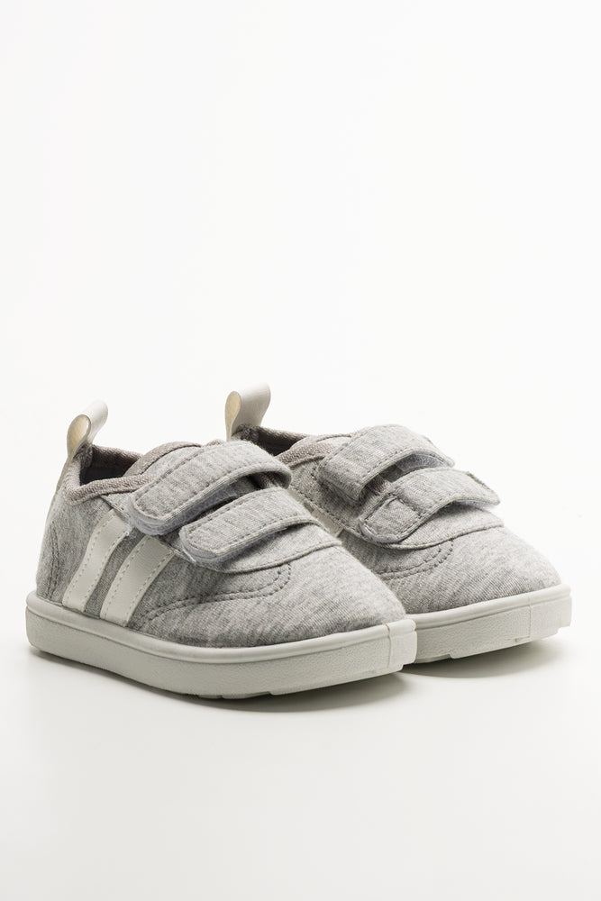 Lace Up Sneaker Grey Melange