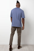 Stripe T-Shirt Blue (2)