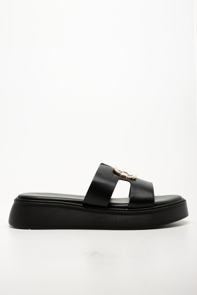 Platform Sandals Black