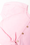 Front Tie Top Pink (1)