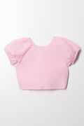 Front Tie Top Pink (2)