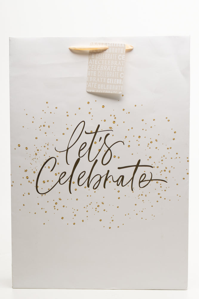 'Let's Celebrate' Gift Bag Extra Large