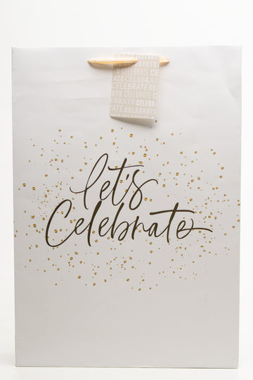 'Let's Celebrate' Gift Bag Extra Large