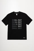 Chill Out Short Sleeve T-Shirt Black