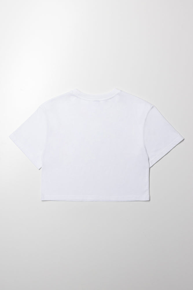Born To Sparkle T-Shirt White (2)