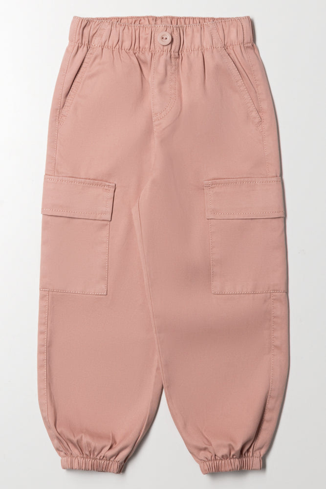 Cargo Joggers Pink
