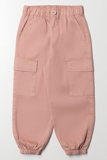Cargo Joggers Pink