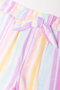 Linen Woven Shorts Multi (1)
