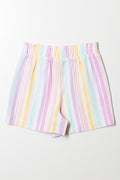 Linen Woven Shorts Multi (2)