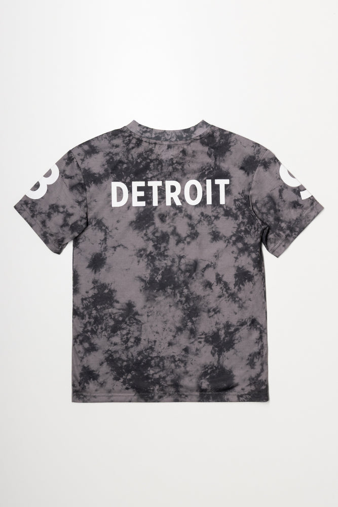 Michigan Tie Dye T-Shirt Grey (2)