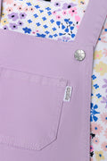 Ditsy Floral Skorts Dungaree Purple (1)