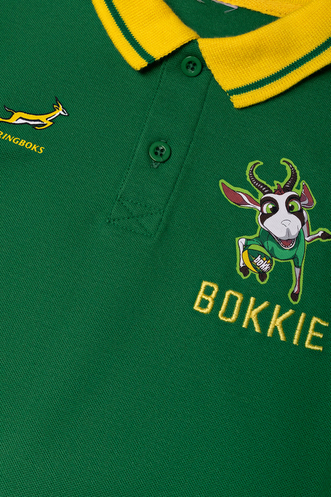 Bokkie Short Sleeve Golfer Green (1)