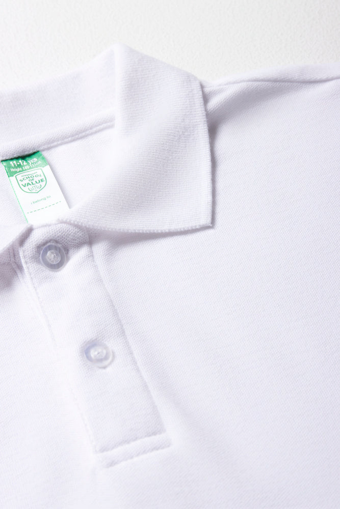 Unisex School Golfer White (1)