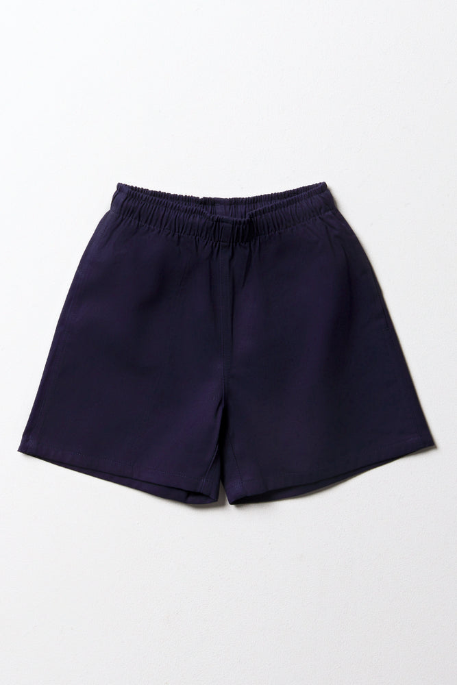 Unisex School Sports Shorts Navy