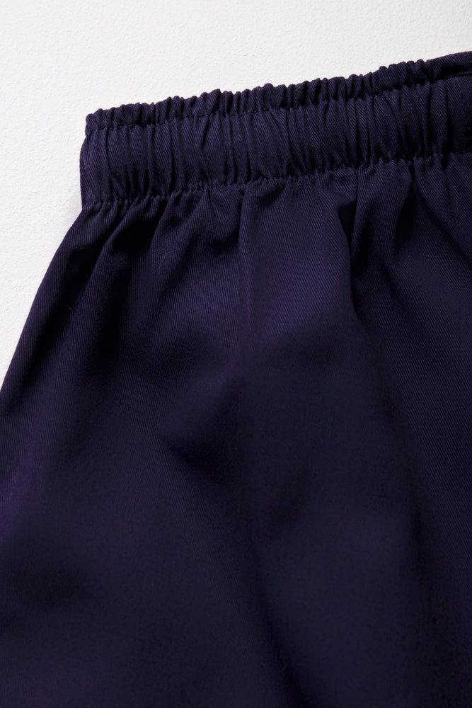 Unisex School Sports Shorts Navy (2)