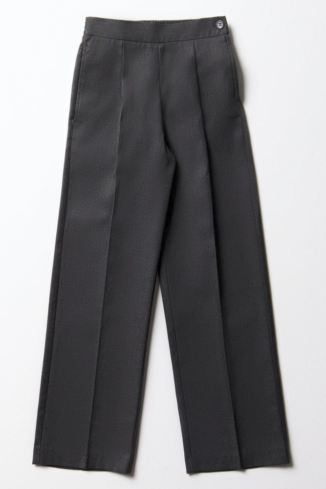 Girls School Regular Fit Pants Grey Toughees (1)