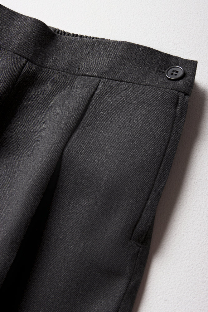 Girls School Regular Fit Pants Grey Toughees (2)