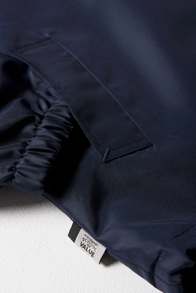 Unisex School Rain Jacket Navy (2)
