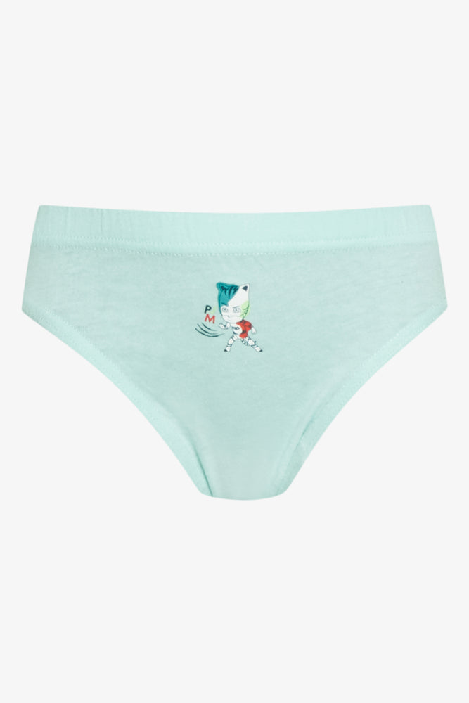 Pj Masks 3 Pack Briefs Green (2)