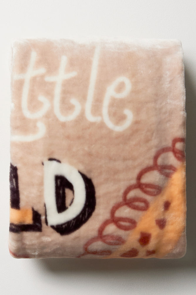 Little Wild Mink Blanket Natural