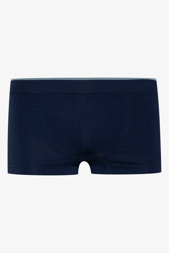 3 Pack Seam-Free Boxers Blue (2)
