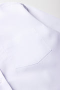 Girls School Long Sleeve Collar Shirt White Toughees (2)