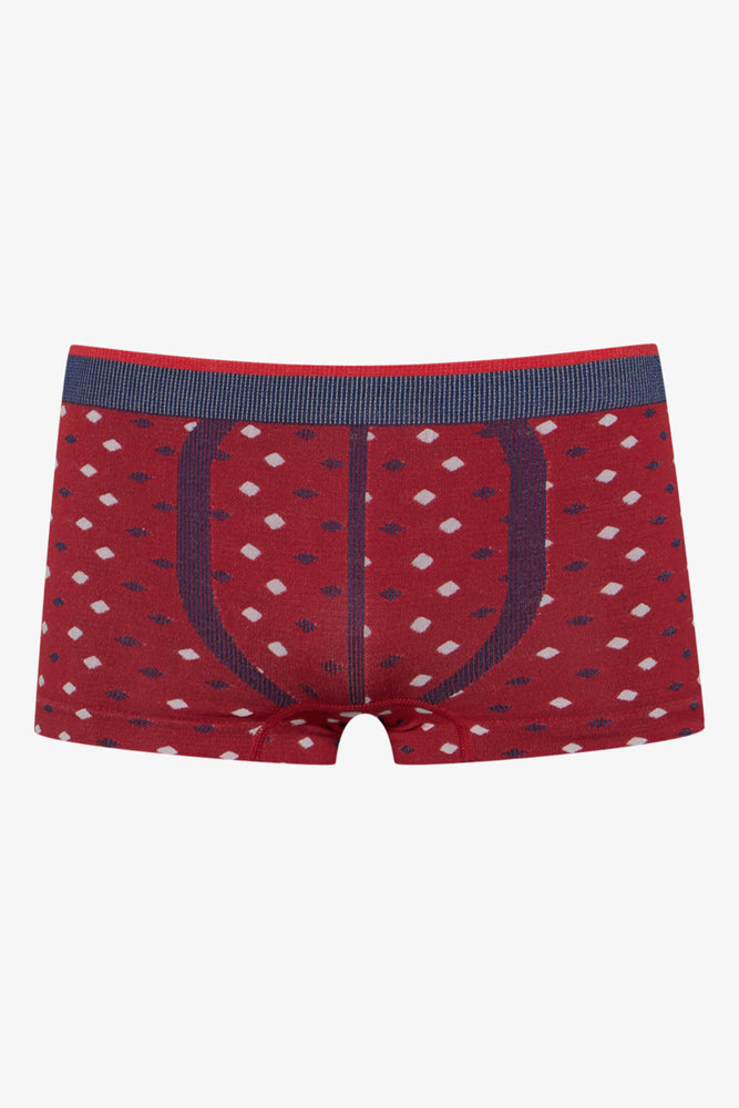 3 Pack Seam-Free Boxers Red (1)