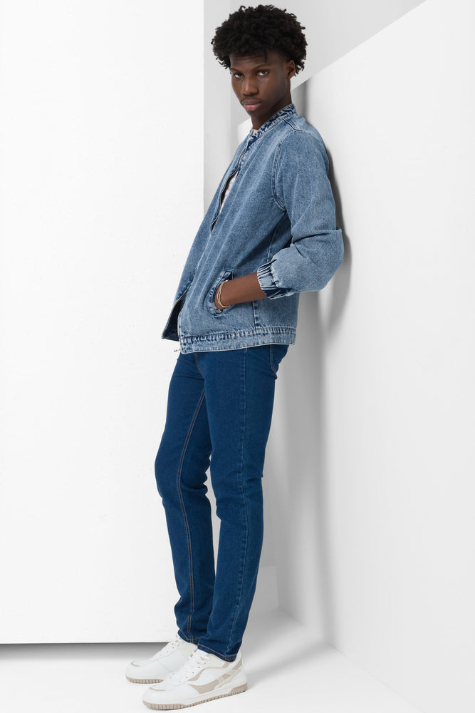Skinny Denim Jeans Blue