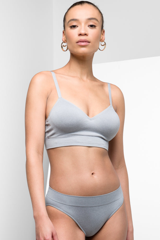Seam-Free Bralette Grey