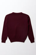 Unisex School Long Sleeve Jersey Maroon (3)