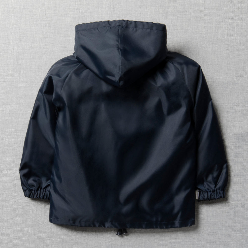 Unisex School Rain Jacket Navy (1)