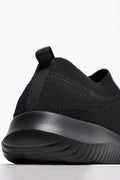 Knitted Trainer Black (3)
