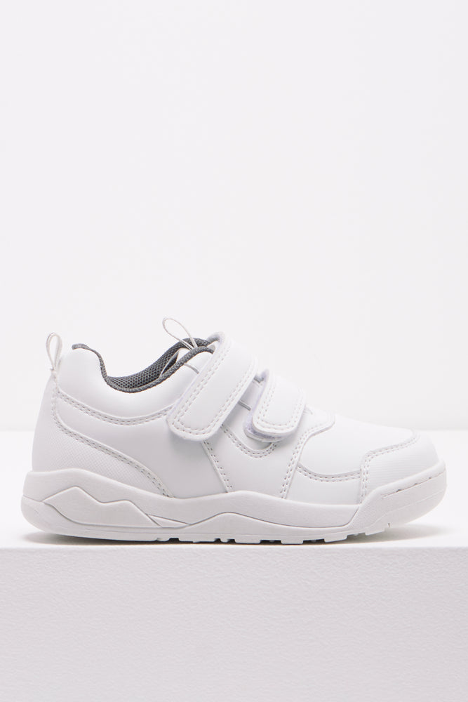 Leather Trainer White (1)