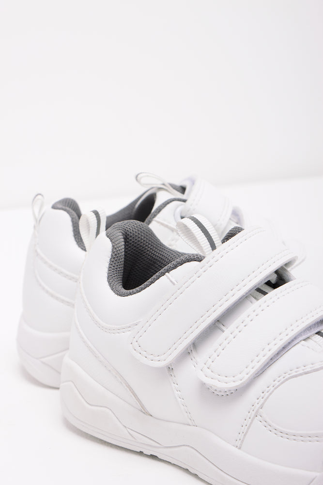 Leather Trainer White (3)