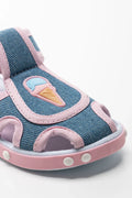 Cone Closed Sandal Denim (1)